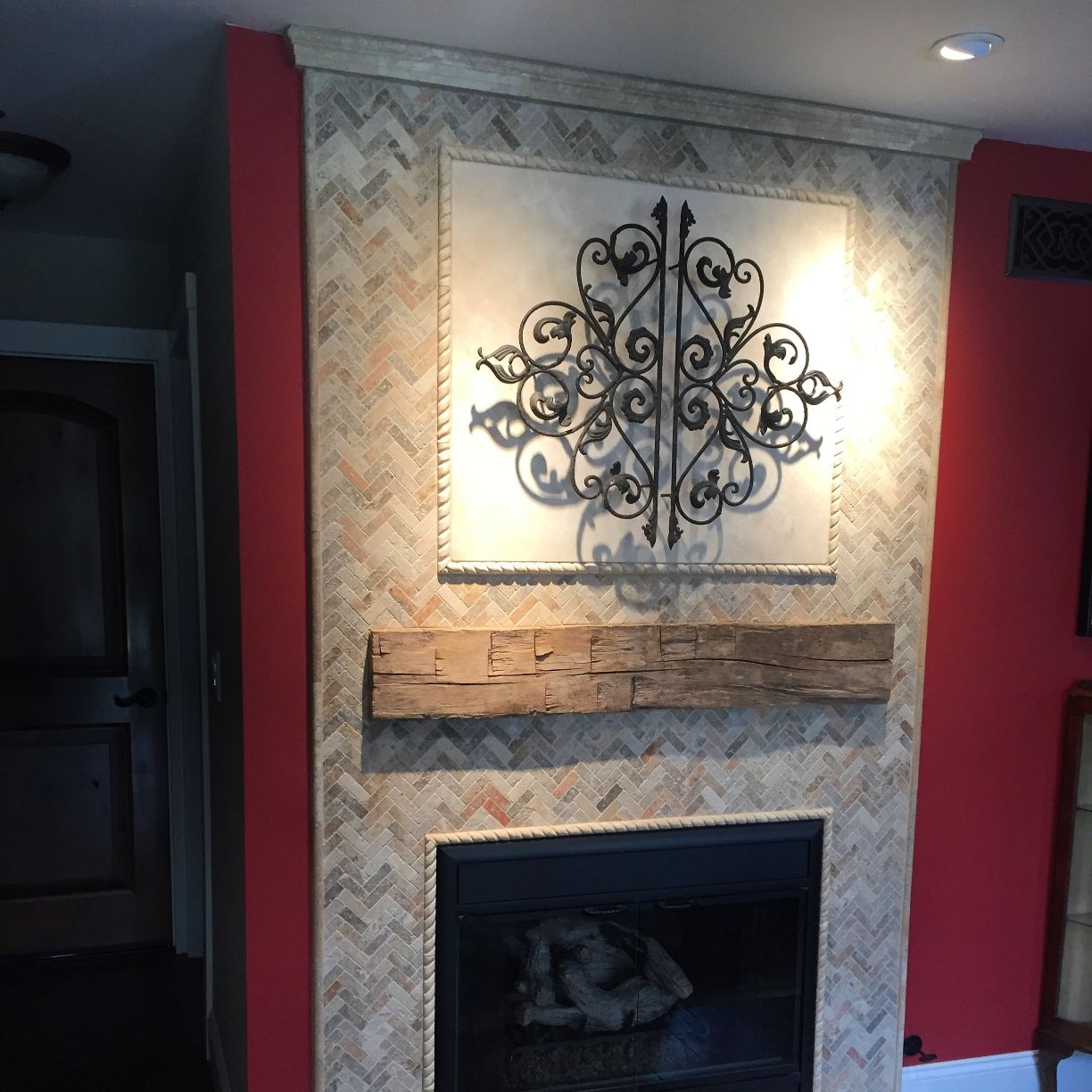 Custom Fireplace Surround Tile Installation | San Luis Obispo County, CA